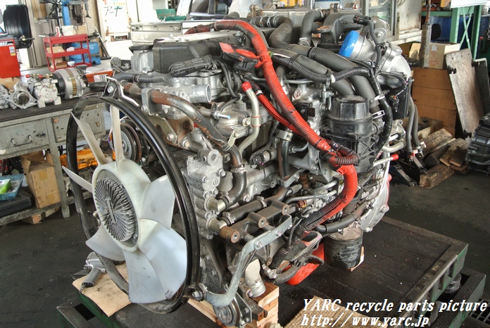 専門店 4HK1-15 エンジン いすゞ フォワード 平成27年3月 TKG-FRR90S2 最高出力154kw 210PS 2400kw rpm  トラック 2022052806 3703